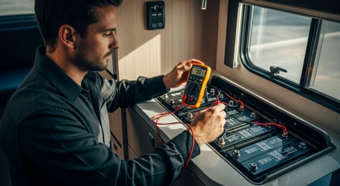 Batterie camping-car qui se décharge trop vite : le diagnostic Batterie camping-car qui se décharge trop vite : le diagnostic
