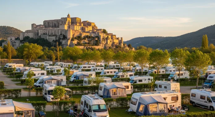 Sisteron ouvre une aire pour camping-cars avec vue sur la citadelle Sisteron ouvre une aire pour camping-cars avec vue sur la citadelle