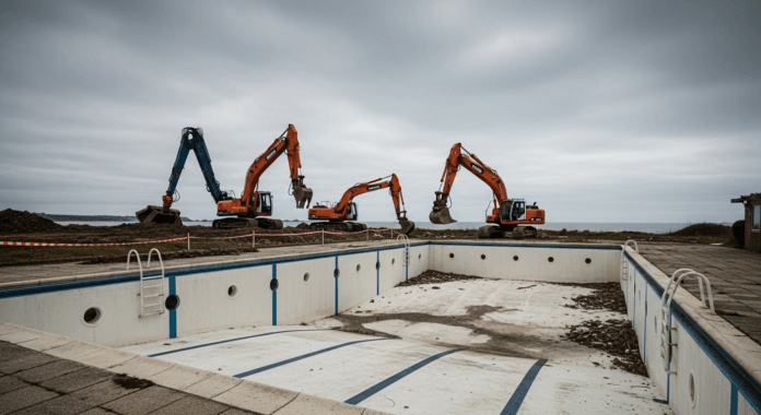 À Trélévern, la piscine du camping des 7 Îles condamnée après dix ans de bras de fer À Trélévern, la piscine du camping des 7 Îles condamnée après dix ans de bras de fer