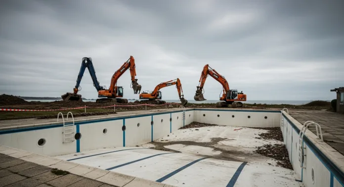 À Trélévern, la piscine du camping des 7 Îles condamnée après dix ans de bras de fer À Trélévern, la piscine du camping des 7 Îles condamnée après dix ans de bras de fer