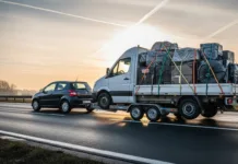 Sur l’A36, un fourgon de 3,7 tonnes tiré par une voiture finit stoppé par les gendarmes