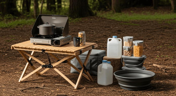 Organiser sa cuisine de camping : méthode simple et efficace Organiser sa cuisine de camping : méthode simple et efficace