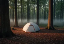 Brocéliande en bivouac ou camping : où dormir juste