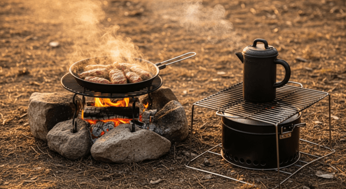 7 techniques pour cuisiner au feu de camp en sécurité 7 techniques pour cuisiner au feu de camp en sécurité