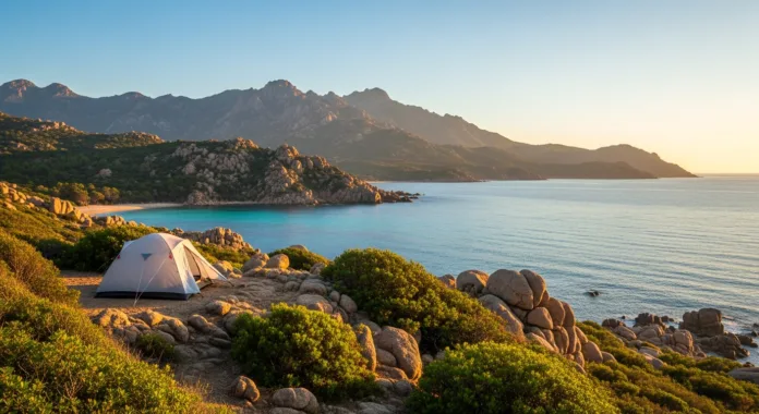 Camping sauvage en Corse : règles et zones tolérées Camping sauvage en Corse : règles et zones tolérées